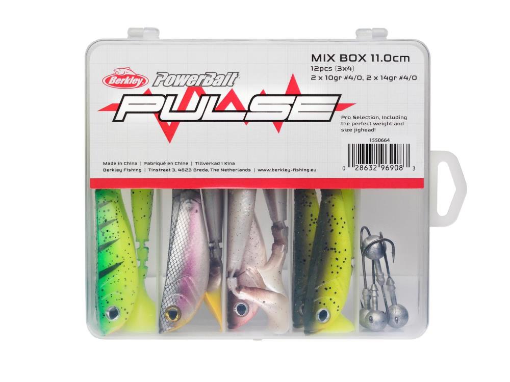 PIKE 3 x 6" CURLY SHAD LURES SEA LURES 