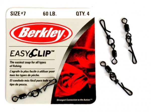 Berkley Mc Mahon Easy Clip - Wirbel mit Schnellverschluss