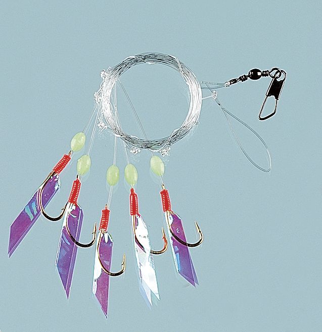 FLADEN Sabiki & Feather-Rig Herring/Mackerel 4-piece - Cheap Rigs
