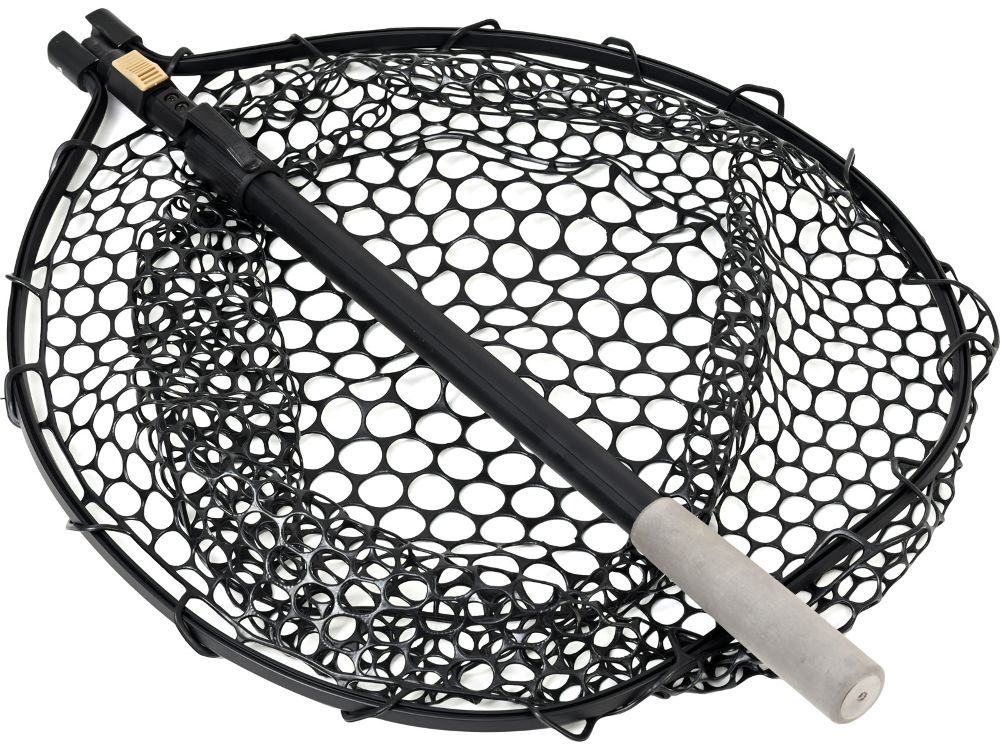 Westin W3 C&R Adjustable Full Rubber Mesh Landing Net L – Adjustable ...