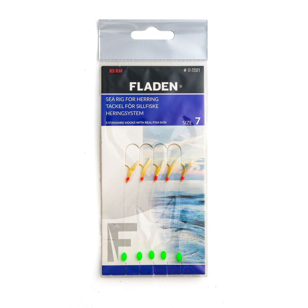 FLADEN Sea Rig Herring – Herring Rig with Real Fish Skin