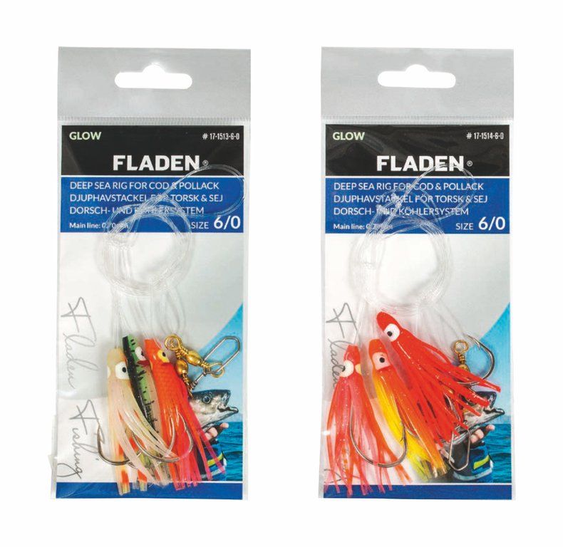 FLADEN Mini-Octopus Rig Green-Pink 3/0 - Buy cheap!